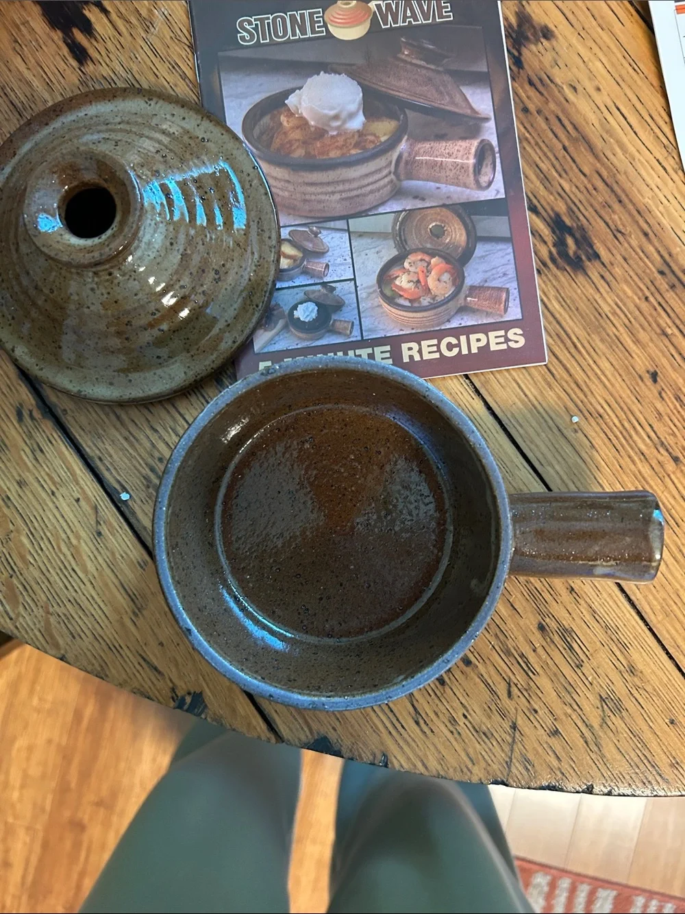 Ceramic Microwave Cooker - Brown